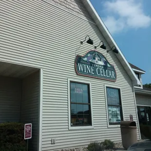the front of the winery