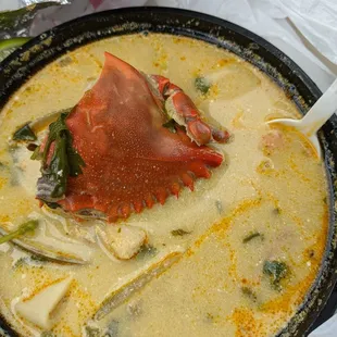 There's a crab in my soup!