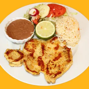Pechuga Asada, Grilled Chicken Breast