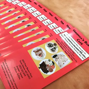 New delivery and online ordering menus!