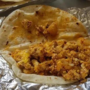 Chorizo Papa Y Huevo - Mexican Sausage, Potato &amp; Egg