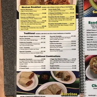 Menu page 2
