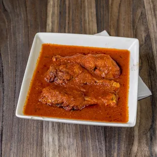 Red Stew pictured with Chicken but can come with your choice of protein.