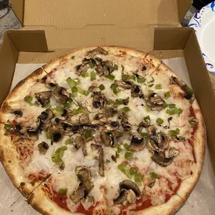 Vegan pizza