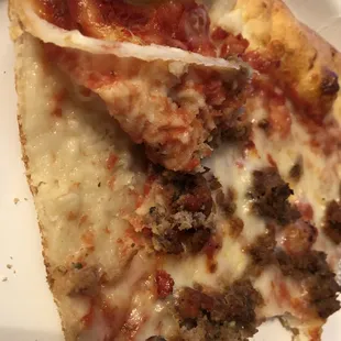 Dry Verrazzanos Pizza. Where's the sauce?