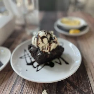 Dark Chocolate Bread Pudding