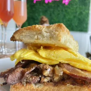 Bacon x Bacon Biscuit