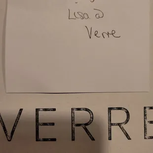 Cute note