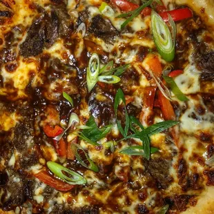 Short Rib Flatbread Pizza