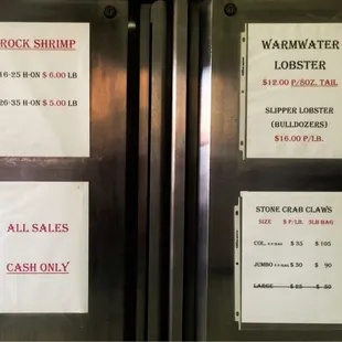 currently have stone crabs