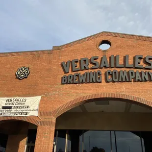 the front of the building