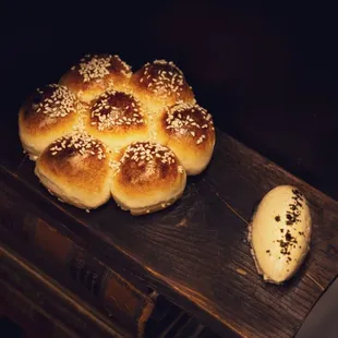 House Made Milk Buns with Brown Butter