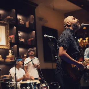 Ozomatli sharing their sound in our Soundroom