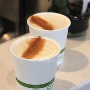 Chai Latte ($4 each)