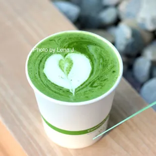 Matcha Latte ($5)
