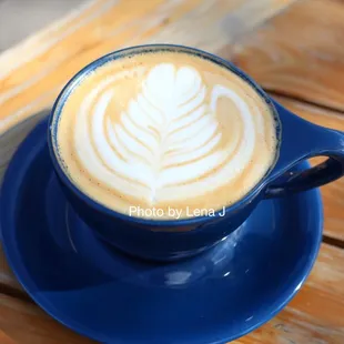 Honey, You Can't Curry Love Latte ($5) - blend of curry spices, honey, and vanilla. Good!