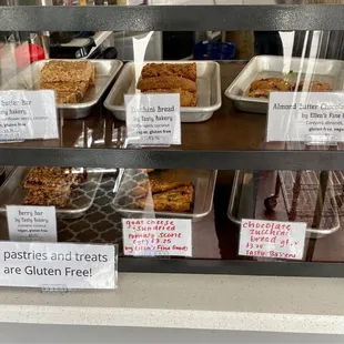 Baked goods from Tasty Bakery and Ellen's Fine Goods