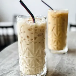 Chai - iced with oat milk