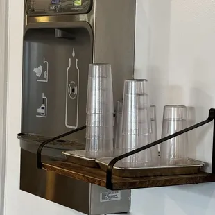 Water refill station