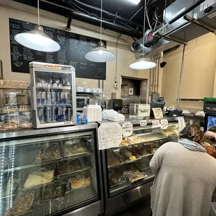 Food counter , order in the front