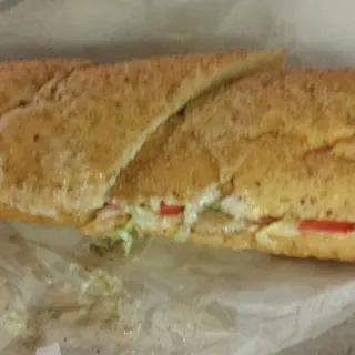 Grilled Shrimp on French Sandwich