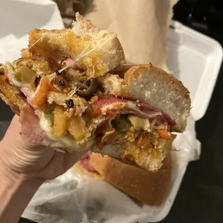 1/2 "Spicy" Muffaletta "The Bam-Bam"