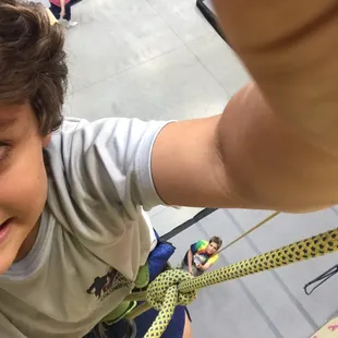 Selfie from the top of a wall