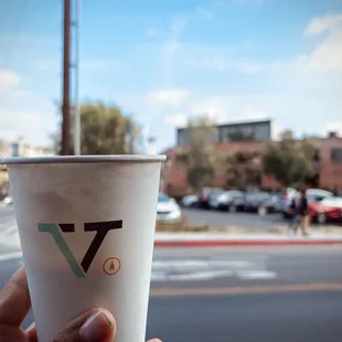 Latte + outside