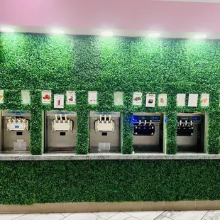 Good selection of flavors