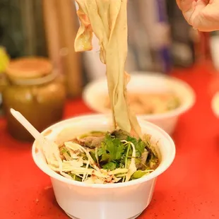 Cumin Lamb noodles