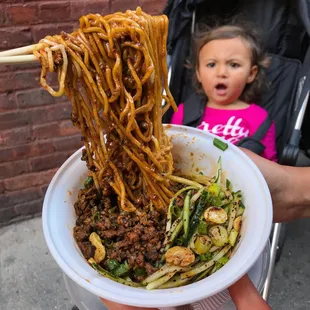 Very Spicy Dan Dan Mian ($12)