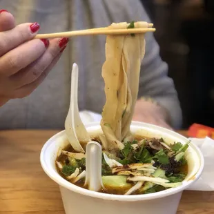 Beef noodle soup