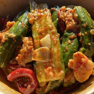 Cleaver-Smashed Cucumbers *VEGAN