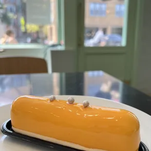 Passion fruit mango cheese cake