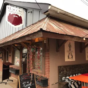 outside of restaurant