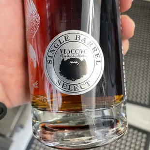 Bourbon Barrel pick exclusive to Vescovo