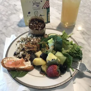 Sunday Brunch Buffet. My personal al a cart. I love their fresh food!