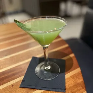 Basil martini