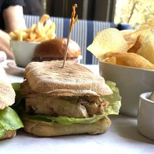 Organic Chicken Breast Balsamic Marinade Panini Lunch