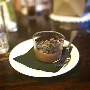 Chocolate Mousse dessert