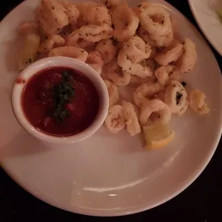 Calamari Fritti Arrabbiata