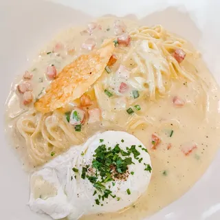 Spaghettini Alla Carbonara**