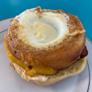 Zander HM Breakfast Sandwich with Candied Bacon