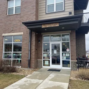 Vessel Cafe entrance
