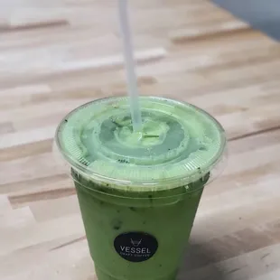 Matcha Lemonade Latte