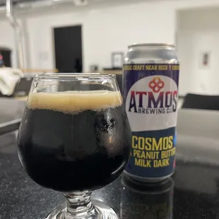 Ceremony pop-up! Atmos non-alcoholic Cosmos Peanut Butter Milk Dark