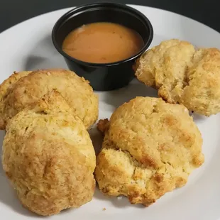 Drop Biscuit Drops w/ Persimmon Butter