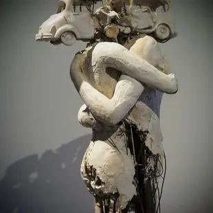 "Connect" (2012) sculpture  by Cyrus Tilton