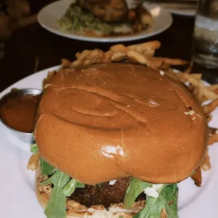 Grilled Mediterranean Burger