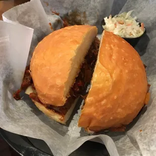 Brisket sloppy joe